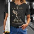 Vintage A Book a Day Keeps Reality Away Spicy Book Readers T-Shirt Gifts for Her Vintage A Book a Day Keeps Reality Away Spicy Book Readers T-Shirt Gifts for Her