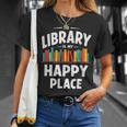 Vintage The Library Librarian Book Reading T-Shirt Gifts for Her Vintage The Library Librarian Book Reading T-Shirt Gifts for Her