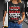 Wait Until You Hire A Stupid One Book Lover Author T-Shirt Gifts for Her