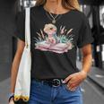 Watercolor Lizzard Reading Book Cute Kids T-Shirt Gifts for Her Watercolor Lizzard Reading Book Cute Kids T-Shirt Gifts for Her