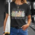Wildflower Just One More Chapter Owl Book Lover Reader T-Shirt Gifts for Her