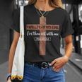 I Will Fear No Evil Psalm 23 From The Book Of Psalms 23 4 T-Shirt Gifts for Her