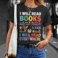 I Will Read Books On A Boat With a Goat On Train Book Lover T-Shirt Gifts for Her I Will Read Books On A Boat With a Goat On Train Book Lover T-Shirt Gifts for Her