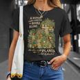 Women's Book & Plant Lover Reading Gardening She Also Need Plants T-Shirt Gifts for Her Women's Book & Plant Lover Reading Gardening She Also Need Plants T-Shirt Gifts for Her