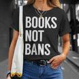 Women's Books Not Bans T-Shirt Gifts for Her Women's Books Not Bans T-Shirt Gifts for Her