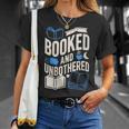 Women's Booktrovert Introvert Reader Library Card Coffee Books T-Shirt Gifts for Her