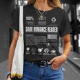 Women's Dark Romance Reader Smut Label Bookish Smutty Book Merch T-Shirt Gifts for Her