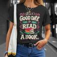 Women's It Is A Good Day To Read A Book Reading Lover T-Shirt Gifts for Her