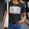 Women's Good Place Right Now In My Book Of Course Not Mentally T-Shirt Gifts for Her