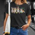 Women's Group Bunny Corgis Easter Reading Book Hunting Eggs Owner T-Shirt Gifts for Her Women's Group Bunny Corgis Easter Reading Book Hunting Eggs Owner T-Shirt Gifts for Her