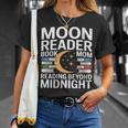 Women's Moon Reader Book Mom Reading Beyond Midnight T-Shirt Gifts for Her Women's Moon Reader Book Mom Reading Beyond Midnight T-Shirt Gifts for Her