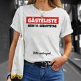 10th Birthday Guest List Guest Book Ten Years T-Shirt Gifts for Her 10th Birthday Guest List Guest Book Ten Years T-Shirt Gifts for Her