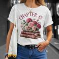 15th Birthday Chapter 15 For Girls Book Lover Bookish Reader T-Shirt Gifts for Her
