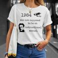 1984 Not An Instruction Manual Orwell Book Lover Themed T-Shirt Gifts for Her 1984 Not An Instruction Manual Orwell Book Lover Themed T-Shirt Gifts for Her