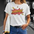 AAARGH Bubble From Comic Book Or Cartoon T-Shirt Gifts for Her