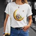 Astronaut Reading Book To Alien Moon Space Astronomy T-Shirt Gifts for Her Astronaut Reading Book To Alien Moon Space Astronomy T-Shirt Gifts for Her