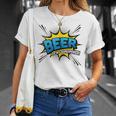 Beer Is My Superpower Comic Book T-Shirt Gifts for Her Beer Is My Superpower Comic Book T-Shirt Gifts for Her