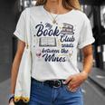 My Book Club Reads Between The Wines Reading Group T-Shirt Gifts for Her My Book Club Reads Between The Wines Reading Group T-Shirt Gifts for Her