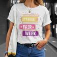 Book Fair Bookworm Library Its Book Fair Week T-Shirt Gifts for Her