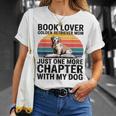 Book Lover Golden Retriever Mom Just One More Chapter T-Shirt Gifts for Her Book Lover Golden Retriever Mom Just One More Chapter T-Shirt Gifts for Her
