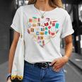 Book Lover Heart Shape Reading Club Librarian Bookworm Premium Tri-Blend T-Shirt Gifts for Her Book Lover Heart Shape Reading Club Librarian Bookworm Premium Tri-Blend T-Shirt Gifts for Her