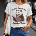 Book Lover Opossum Bookish Reader Feral Readers Book Club T-Shirt Gifts for Her Book Lover Opossum Bookish Reader Feral Readers Book Club T-Shirt Gifts for Her