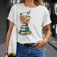 Book Lover Shirt Kids Panda Lover Book Reading T-Shirt Gifts for Her Book Lover Shirt Kids Panda Lover Book Reading T-Shirt Gifts for Her