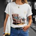 Book Lovers Cats T-Shirt Gifts for Her