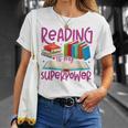 Book Reading Reading Is My Superpower T-Shirt Gifts for Her
