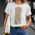 Book Trope Reader Romance Reading Bookish Tropes Lover T-Shirt Gifts for Her