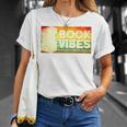 Book Vibes Reading T-Shirt Gifts for Her