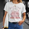 Bookish Girlie Coquette Bow Book Lover Pink Feminine Reader T-Shirt Gifts for Her
