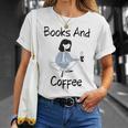 Books And Coffee Girl T-Shirt Gifts for Her