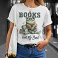 Books Fuel My Soul T-Shirt Gifts for Her