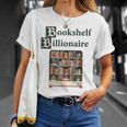 Bookshelf Wealth Billionaire Book Collector Collection T-Shirt Gifts for Her Bookshelf Wealth Billionaire Book Collector Collection T-Shirt Gifts for Her