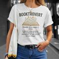 Booktrovert Definition Aesthetic Book Lovers Men Women Kids T-Shirt Gifts for Her