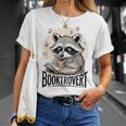 Booktrovert Raccoon Reading And Coffee For Book Lover T-Shirt Gifts for Her Booktrovert Raccoon Reading And Coffee For Book Lover T-Shirt Gifts for Her