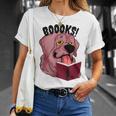 BOOOKS Zombie Dog Reading a Book Halloween Teacher For Men Women Kids T-Shirt Gifts for Her BOOOKS Zombie Dog Reading a Book Halloween Teacher For Men Women Kids T-Shirt Gifts for Her