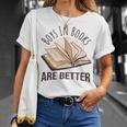 Boys In Books Are Better T-Shirt Gifts for Her Boys In Books Are Better T-Shirt Gifts for Her