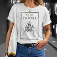 Bram Stoker's Dracula 1897 Original Book Cover Line Art T-Shirt Gifts for Her Bram Stoker's Dracula 1897 Original Book Cover Line Art T-Shirt Gifts for Her