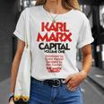 Capital Karl Marx Vintage Book Cover T-Shirt Gifts for Her