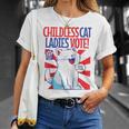 Childless Cat Ladies Vote Kamala Harris Cute Comic Book Cat Raglan Baseball Tee T-Shirt Gifts for Her Childless Cat Ladies Vote Kamala Harris Cute Comic Book Cat Raglan Baseball Tee T-Shirt Gifts for Her