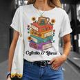 Coffee & Book Lover Reader Mexican Spanish Cafecito & Libros T-Shirt Gifts for Her Coffee & Book Lover Reader Mexican Spanish Cafecito & Libros T-Shirt Gifts for Her