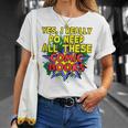 Comic Book Fan Reader I Need All These Comic Books T-Shirt Gifts for Her