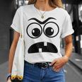Creepy Face Carrot Halloween Book Character Costume T-Shirt Gifts for Her Creepy Face Carrot Halloween Book Character Costume T-Shirt Gifts for Her