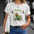Dad Of Caterpillar Birthday Reading Books Lovers T-Shirt Gifts for Her