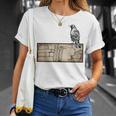 Dark Academia Aesthetic Raven Crow Soft Grunge Books T-Shirt Gifts for Her