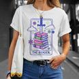 Dark Romance Reader Retro 90s Style Bookish Spicy Book Lover T-Shirt Gifts for Her