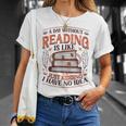 A Day Without Reading Book Nerd Librarian T-Shirt Gifts for Her A Day Without Reading Book Nerd Librarian T-Shirt Gifts for Her
