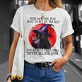 Some Days You Just Have To But On Cat Witch Reading Book T-Shirt Gifts for Her